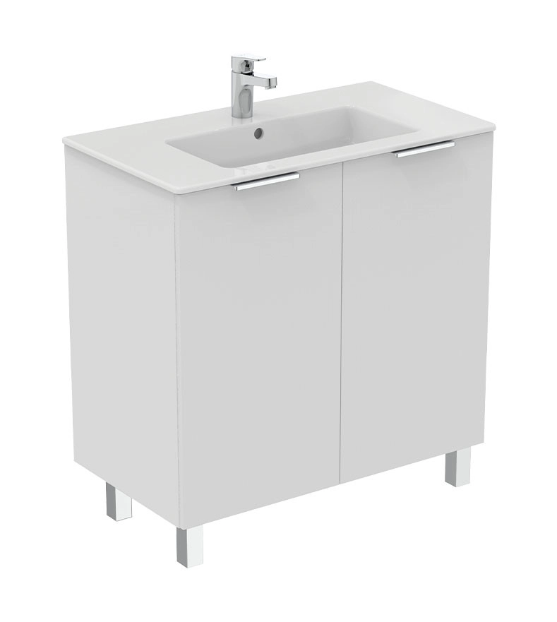 Шкаф за баня Eurovit 80см. бял IDEAL STANDARD